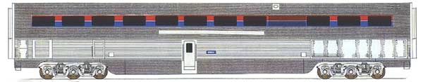 Amtrack Hi Level Coach